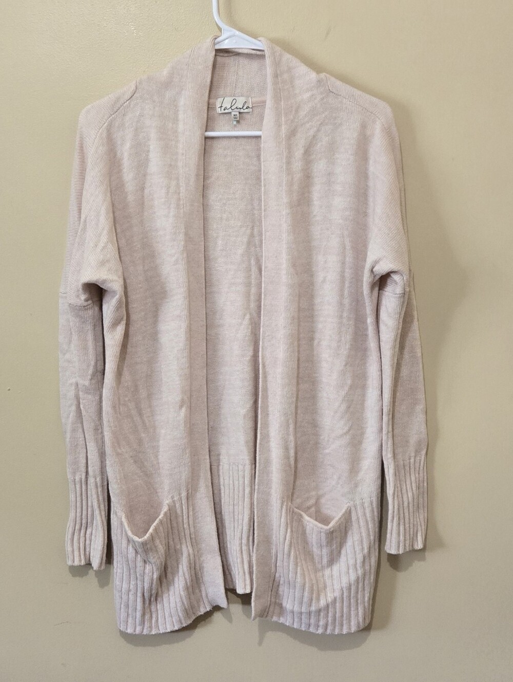 Talula Oversized Open Cardigan With Angora And Cashmere